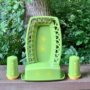 Vintage Plastic Serving Set